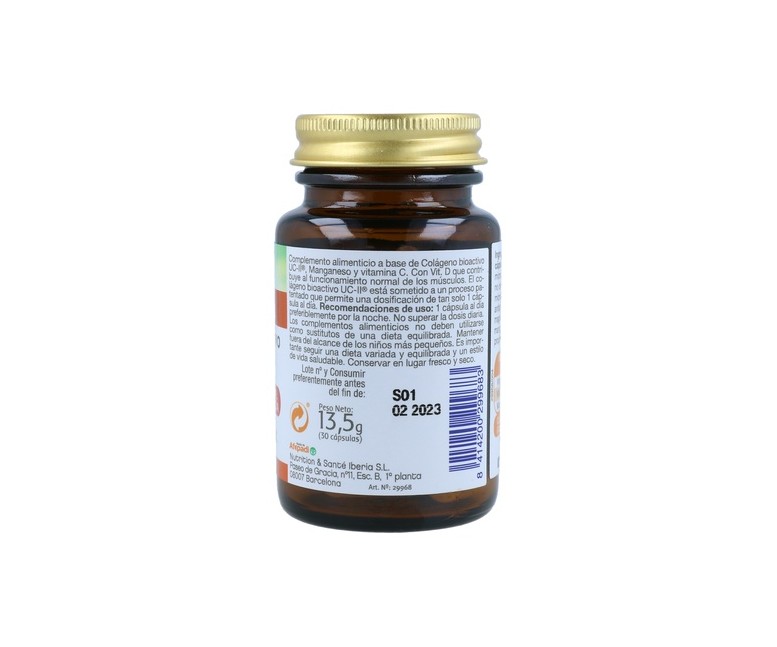 Mega colageno UC-ll 30 cápsulas vegetales Dietisa