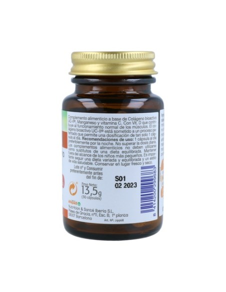 Mega colageno UC-ll 30 cápsulas vegetales Dietisa