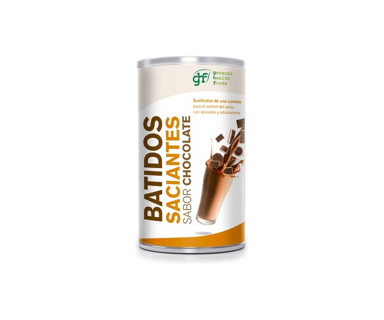 Batido saciante polvo sabor chocolate 700 g de polvo GHF