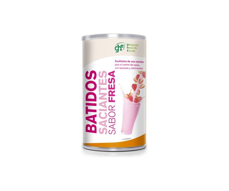 Batido saciante fresa 700 g de polvo GHF