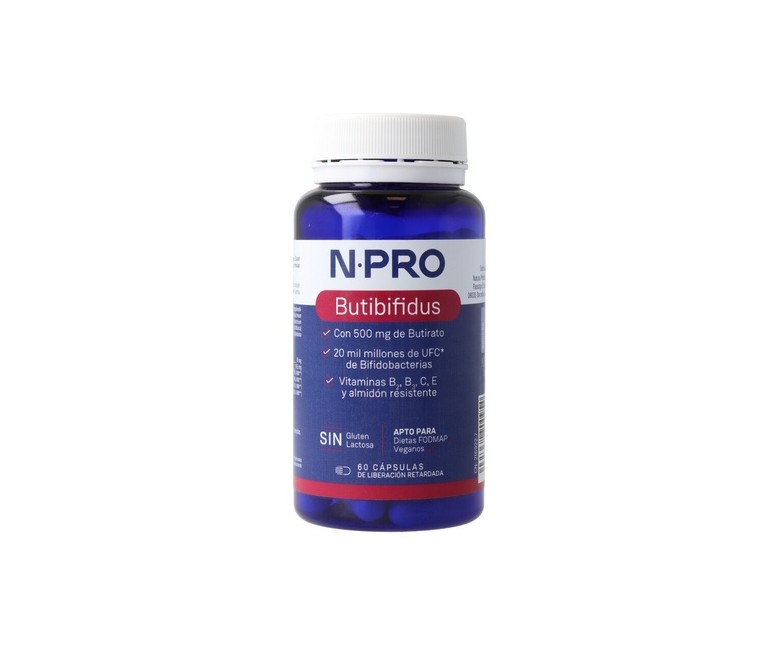 NPro Butibifidus (butirato para colon) 60 cápsulas Npro