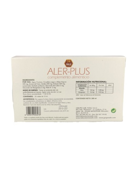 Aler-Plus 20 viales Nale