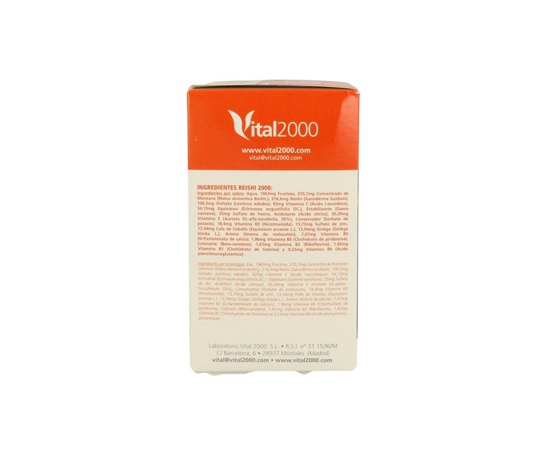 Reishi 2000 30 sobres Vital2000
