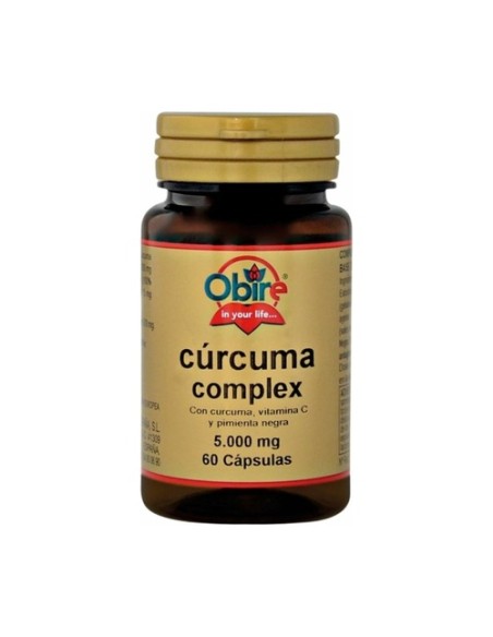 Cúrcuma complex 60 cápsulas Obire