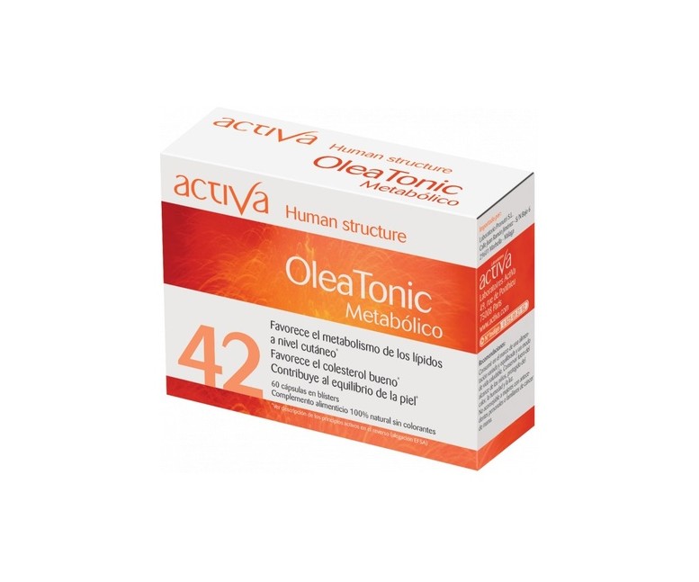 Oleatonic metabólico 60 cápsulas vegetales Activa