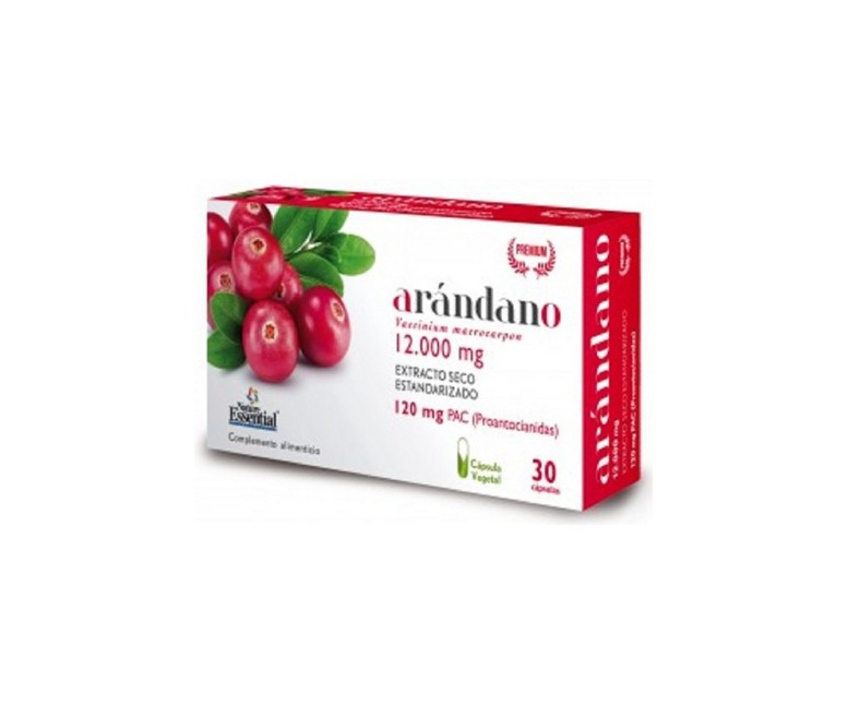 Arándano rojo 12.000 mg 30 cápsulas Nature Essential