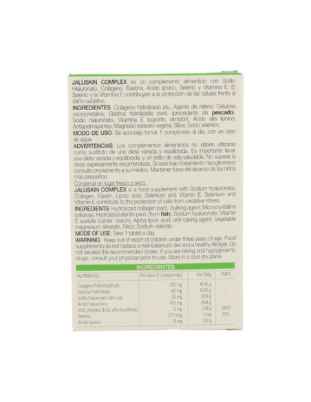 Jaluskin Complex 30 comprimidos Gricar