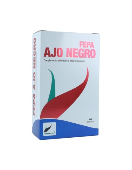 Ajo Negro 60 cápsulas de 2000mg Fepa