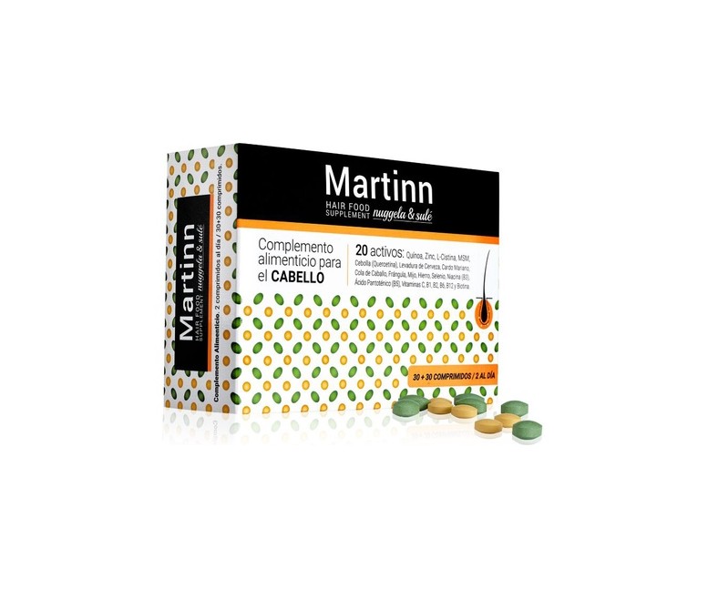Martinn Complemento para el Cabello 60 comprimidos Nuggela & sule