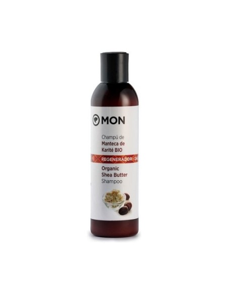 Champú Regenerador Cabellos Seco o Dañado de Karité Bio 299,99 ml (Ylang-Ylang) Mon Deconatur