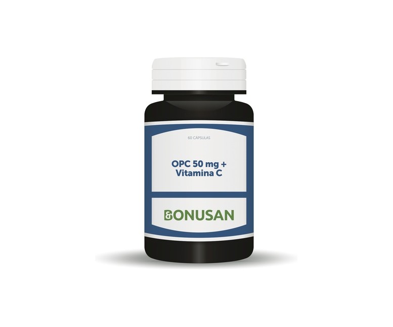 Opc 50 y Vitamina C 60 cápsulas de 50mg Bonusan