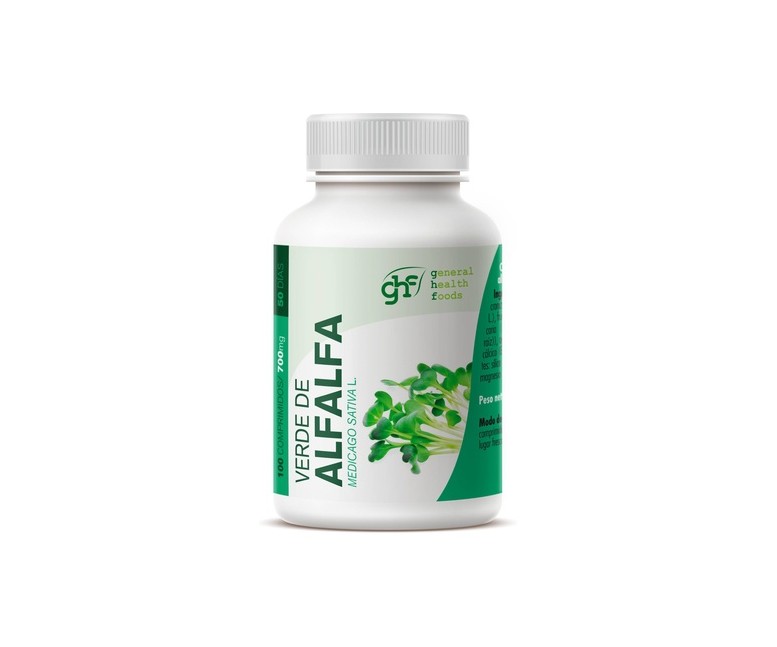 Verde de alfalfa confort digestivo 100 comprimidos de 700mg GHF