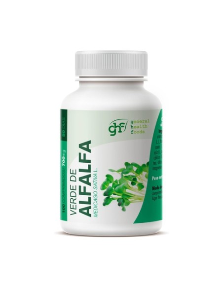 Verde de alfalfa confort digestivo 100 comprimidos de 700mg GHF