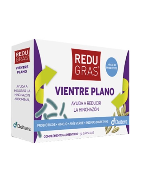 Redugras vientre plano 30 cápsulas Deiters