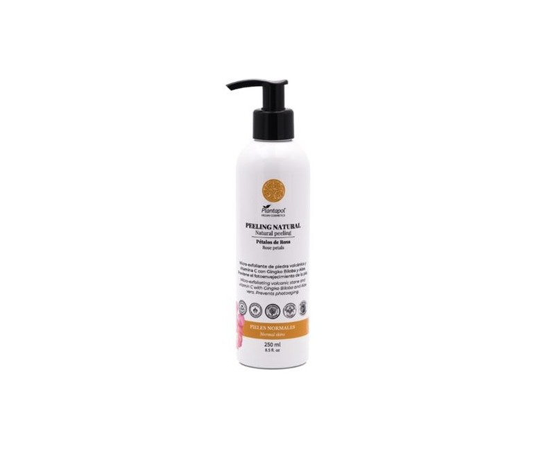 Peeling corporal pétalos de rosa 250 ml Plantapol