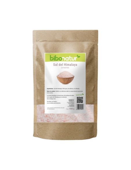 Sal rosa del Himalaya fina 1 kg Bibonatur