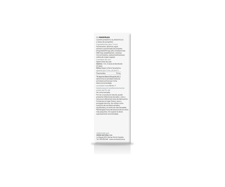 Extracto de Propóleo Fórmula XXI 50 ml Soria Natural
