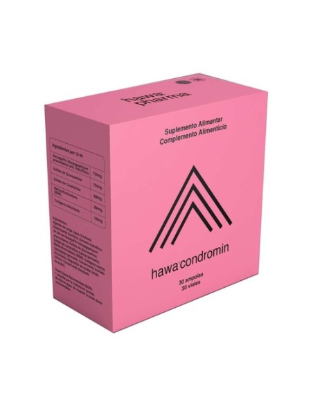 Condromin, soporte articular 30 ampollas de 10ml Hawa pharm