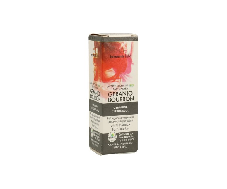 Aceite Esencial Geranio Bourbon Bio 10 ml de aceite esencial Terpenic