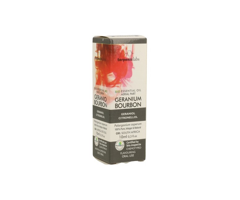 Aceite Esencial Geranio Bourbon Bio 10 ml de aceite esencial Terpenic