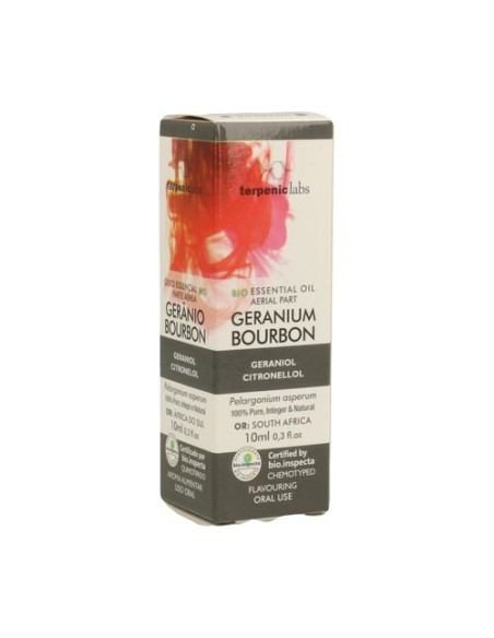 Aceite Esencial Geranio Bourbon Bio 10 ml de aceite esencial Terpenic