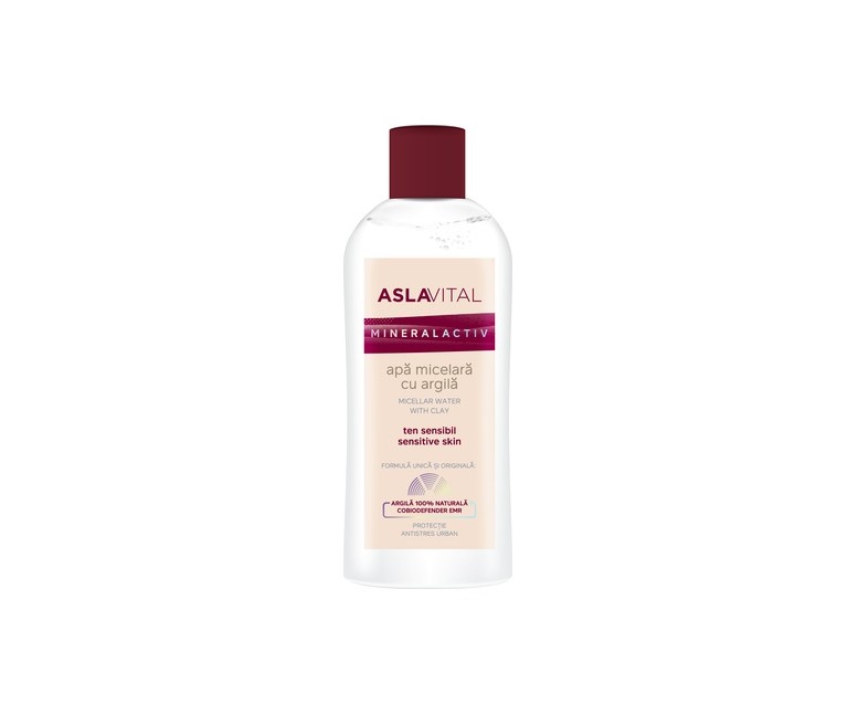 Agua micelar con arcilla 150 ml Asla Vital