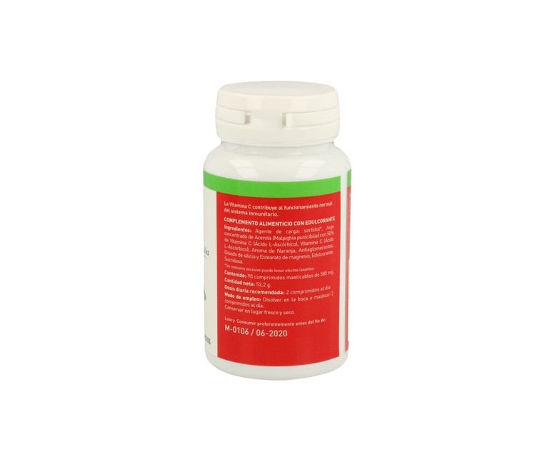 Acerola Masticable 90 comprimidos Plantapol