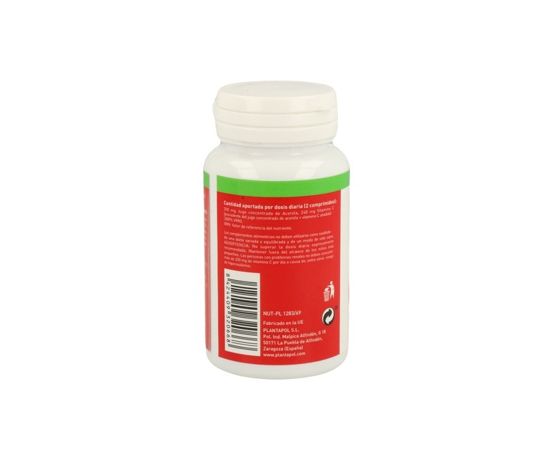 Acerola Masticable 90 comprimidos Plantapol
