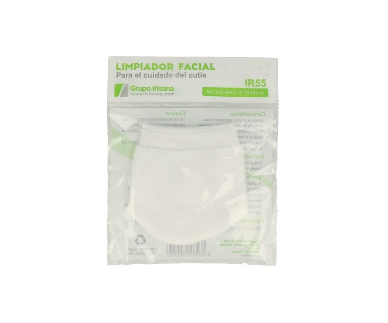 Limpiador facial Manopla 1 unidad Irisana