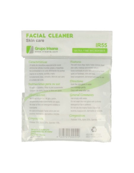 Limpiador facial Manopla 1 unidad Irisana