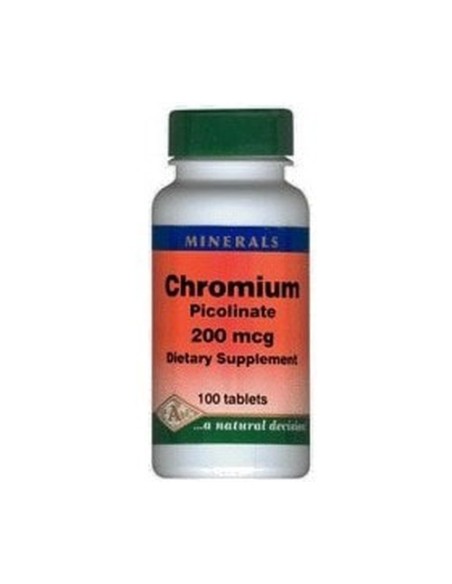 Cromo Picolinato 100 comprimidos de 200μg Nutri-Force