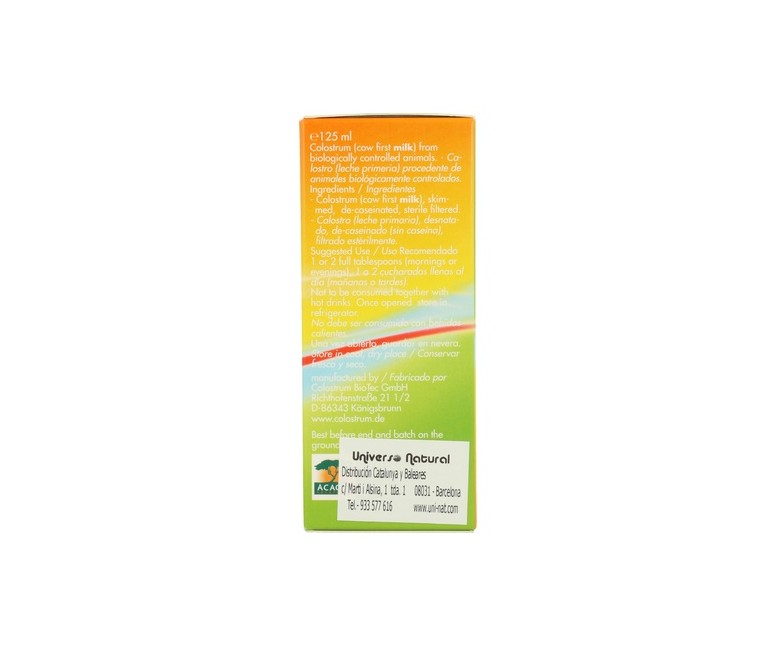 C Live Calostro Bio 125 ml Vbyotics