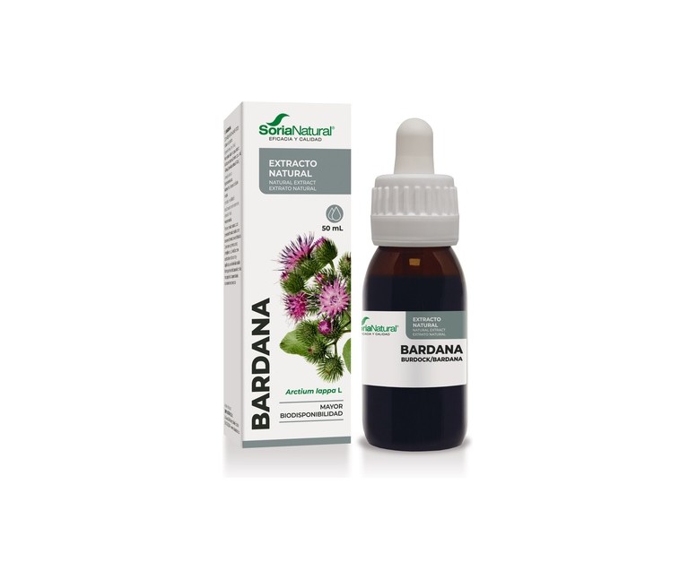 Extracto de Bardana Fórmula XXI 50 ml Soria Natural
