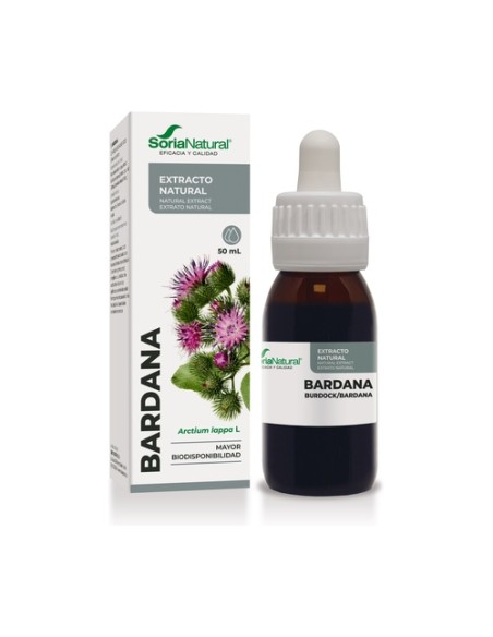 Extracto de Bardana Fórmula XXI 50 ml Soria Natural