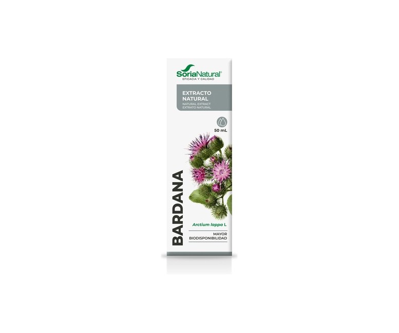 Extracto de Bardana Fórmula XXI 50 ml Soria Natural