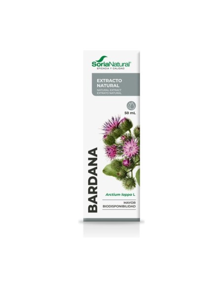 Extracto de Bardana Fórmula XXI 50 ml Soria Natural