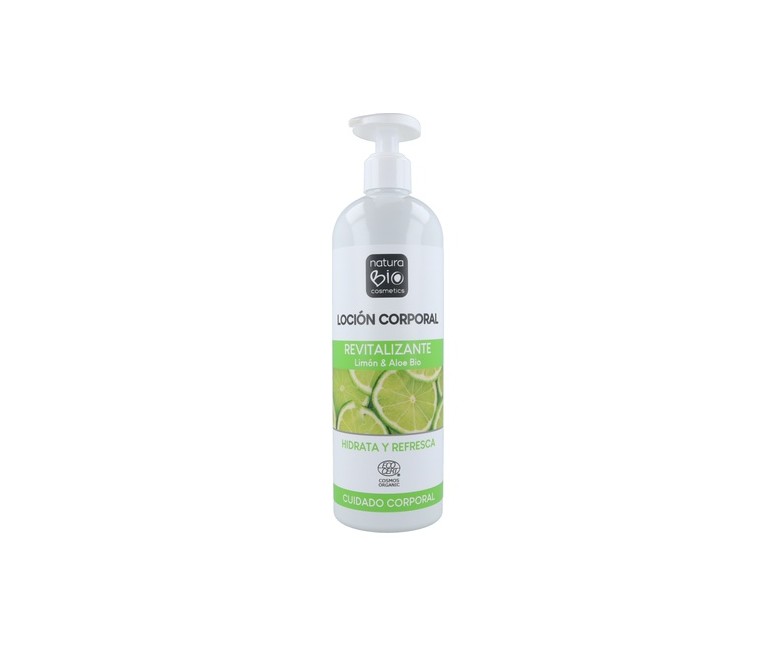 Loción Corporal Revitalizante Limón & Aloe Bio 500 ml NaturaBIO Cosmetics
