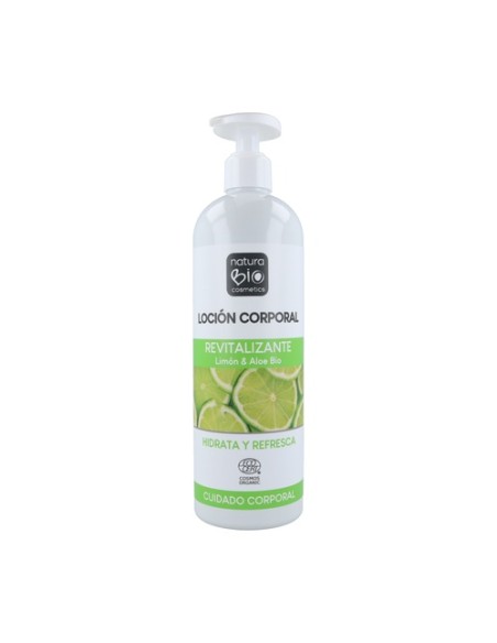 Loción Corporal Revitalizante Limón & Aloe Bio 500 ml NaturaBIO Cosmetics