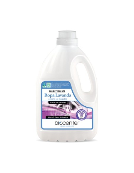 Detergente Ropa Lavanda Mano Y Máquina Eco 2 L Biocenter
