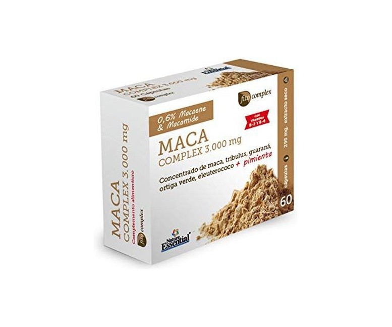 Maca Complex 60 cápsulas de 3000mg Nature Essential