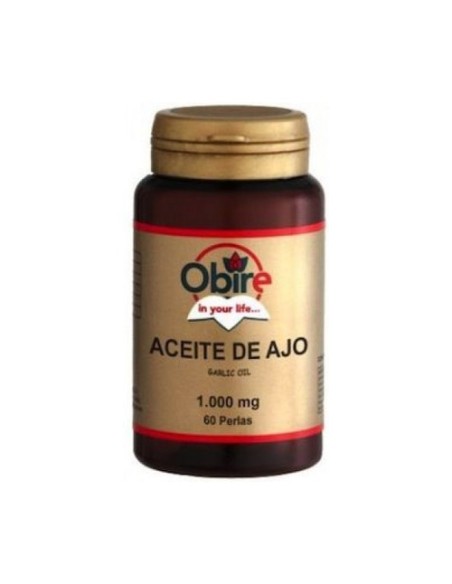 Aceite de Ajo 60 perlas de 1000mg Obire