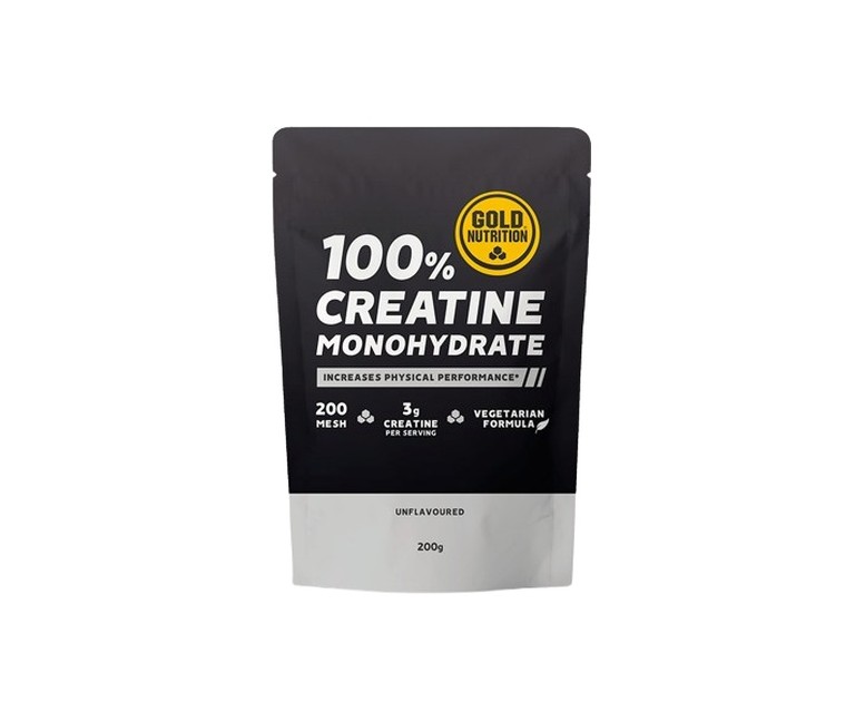 Creatina monohidrato sin sabor 200 g de polvo (Neutro) Gold Nutrition