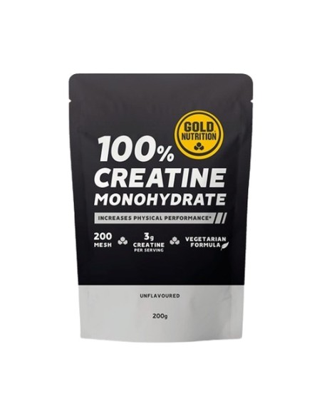 Creatina monohidrato sin sabor 200 g de polvo (Neutro) Gold Nutrition
