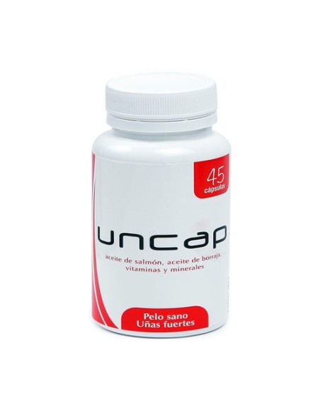 Uncap (Cabello sano, uñas fuertes) 45 cápsulas Plantis