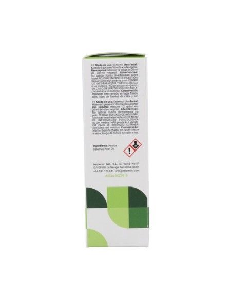 Aceite Esencial Cálamo 10 ml de aceite esencial Terpenic