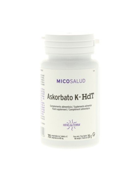 Askorbato K 70 comprimidos Hifas da terra