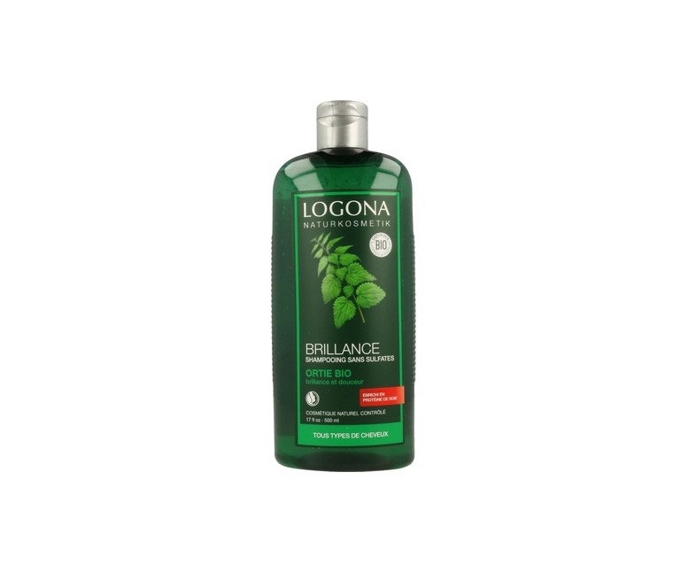 Champú Brillo de Ortiga 500 ml Logona