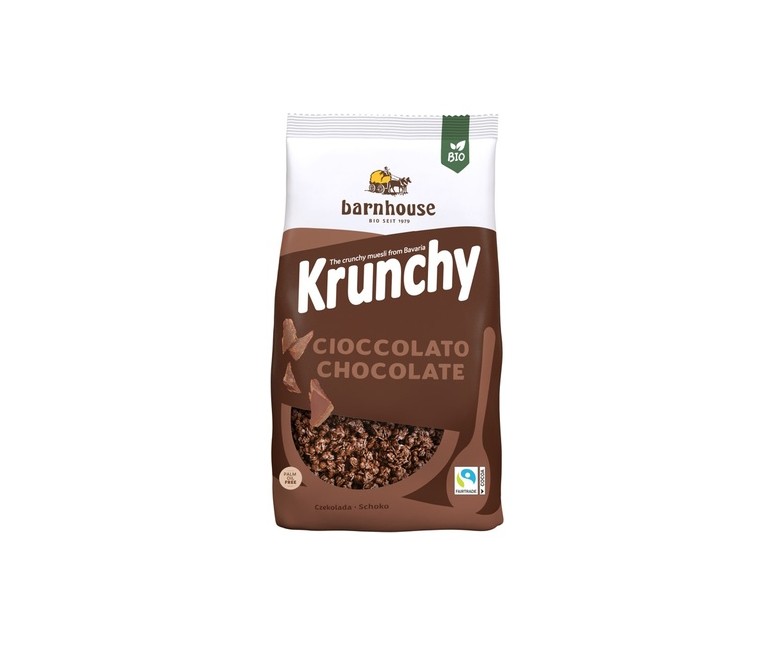 Muesli Krunchy Sun de Chocolate 375 g Barnhouse