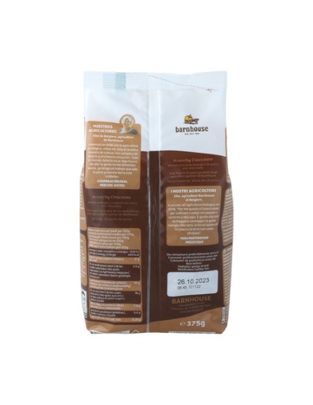 Muesli Krunchy Sun de Chocolate 375 g Barnhouse