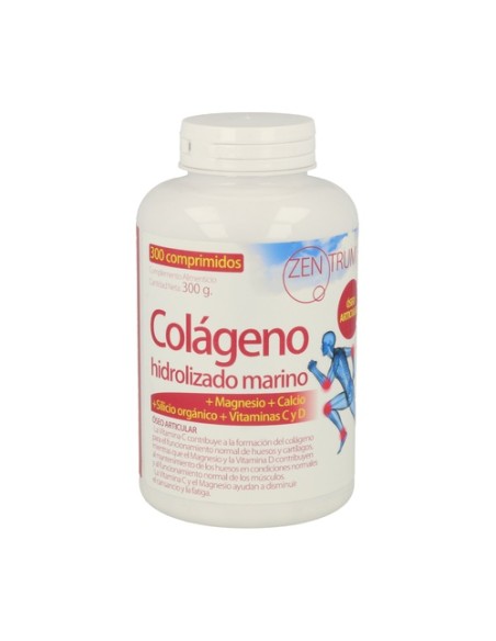 Colágeno hidrolizado marino 300 comprimidos Zentrum